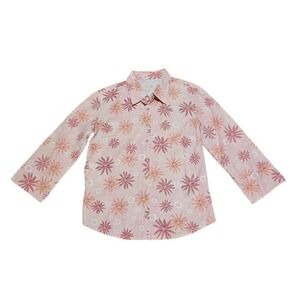 Mountain Hardwear Button Up Shirt Pink Women Size 8